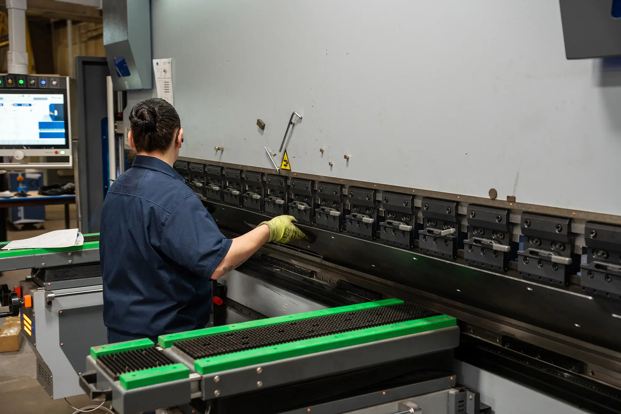 CNC Press Brake at L&N Metal Works